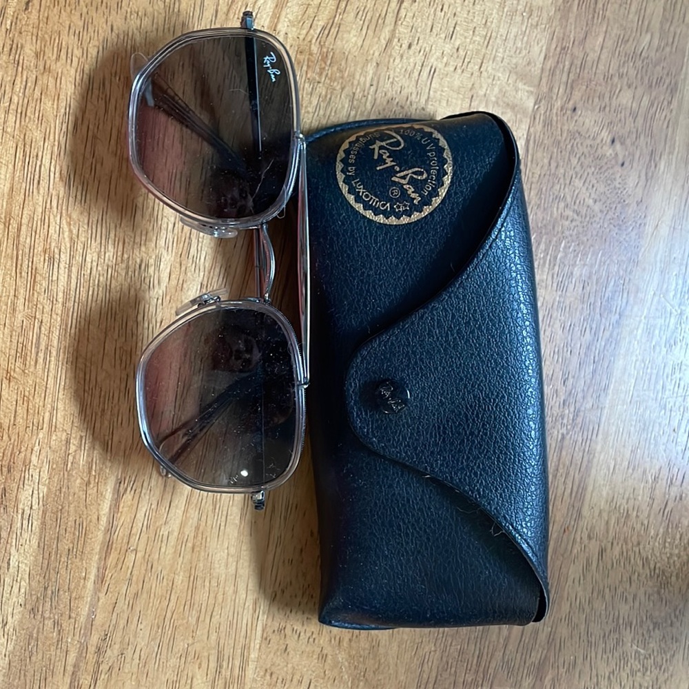 Ray-Ban sunglasses with case